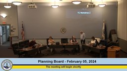 Thumbnail image for Town Council Workshop - February 5, 2024