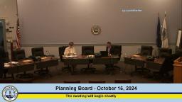 Thumbnail image for Town Council - October 16, 2024