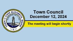 Thumbnail image for Town Council & School Board Workshop - Thursday, December 12, 2024