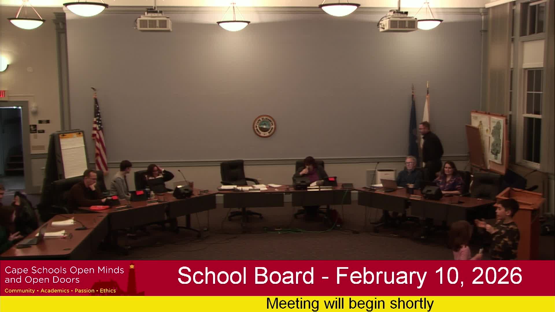 Thumbnail image for School Board Meeting - February 10, 2026