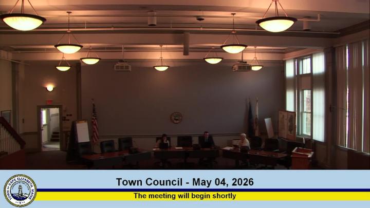 Thumbnail image for Town Council Meeting - May 4, 2026