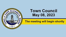 Thumbnail image for Town Council Meeting - Monday, May 8, 2023