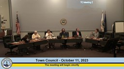 Thumbnail image for Town Council - October 11, 2023