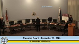 Thumbnail image for Planning Board - December 19, 2023