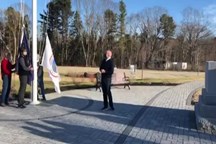 Thumbnail image for Town Green Flag Raising Ceremony, April 12, 2021