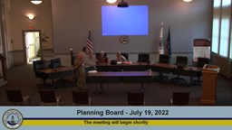 Thumbnail image for Planning Board - July 19, 2022
