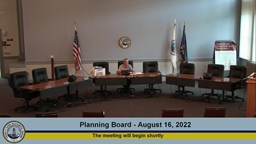 Thumbnail image for Planning Board - August 16, 2022