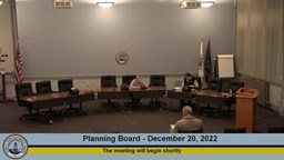 Thumbnail image for Planning Board - December 20, 2022